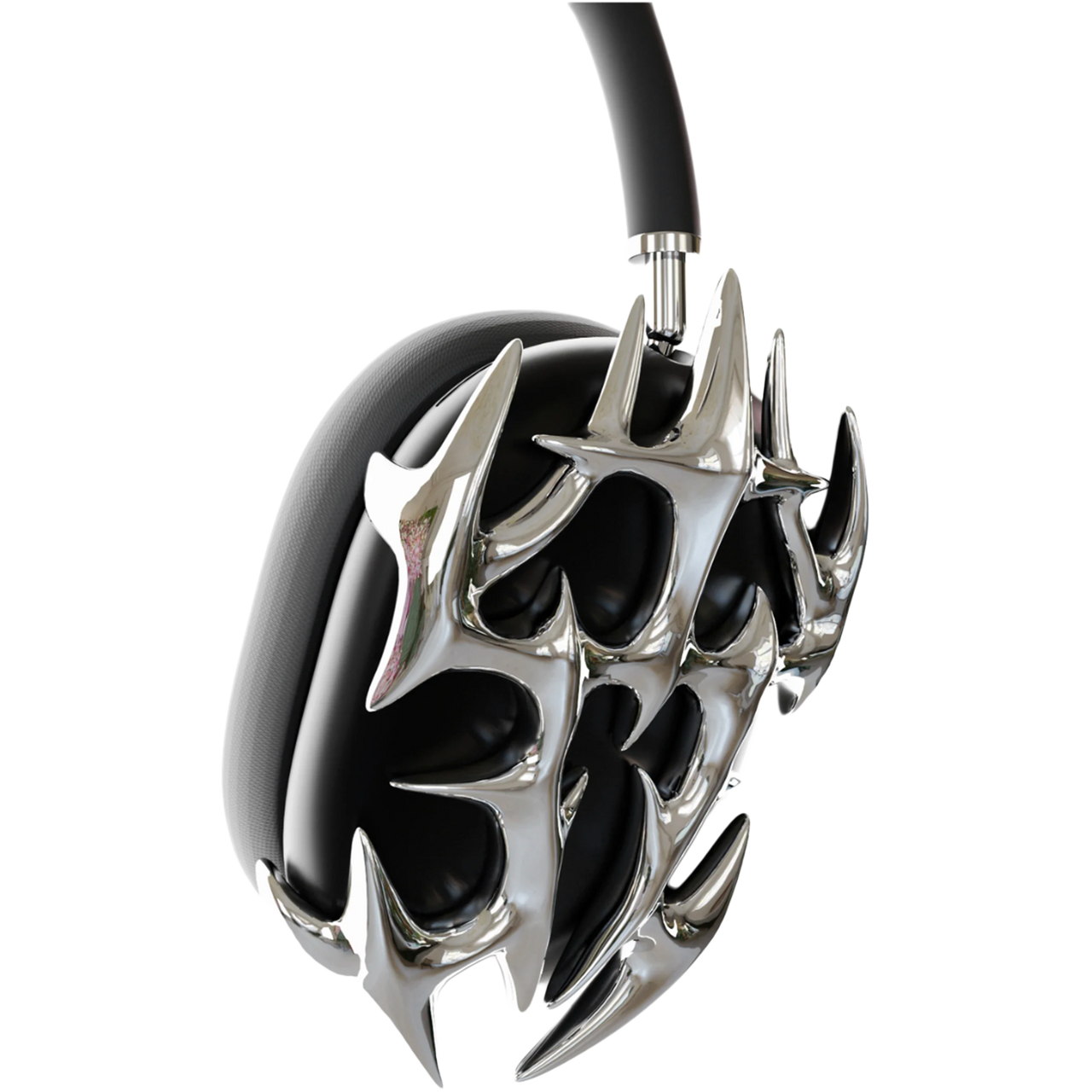 Hackers-Apple Airpods Pro Max-'Hackers' redefines conventional design by merging iconic symbolism with cutting-edge aesthetics, challenging traditional norms with its bold, futuristic edge. The accessory's dynamic lines and luminous finish create an intense visual impact, defying expectations and making a bold statement. Get ready to revolutionize your AirPods Max experience with 'Hackers' – the accessory that embodies a perfect balance of the present and future.-Meanie Project