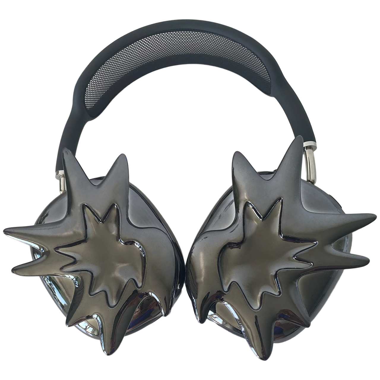 Martian-Apple Airpods Pro Max-Merging the artistry of 3D printing technology with the allure of celestial aesthetics, the “Martian” attachments are set to redefine your world, earthling. Get ready to revolutionize your AirPods Max experience with 'Martian' – the accessory that embodies a perfect balance of the present and future.-Meanie Project