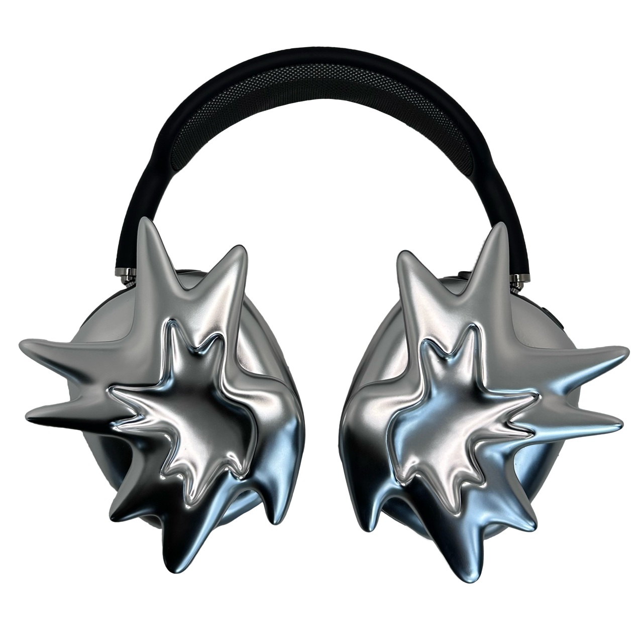 Martian-Apple Airpods Pro Max-Merging the artistry of 3D printing technology with the allure of celestial aesthetics, the “Martian” attachments are set to redefine your world, earthling. Get ready to revolutionize your AirPods Max experience with 'Martian' – the accessory that embodies a perfect balance of the present and future.-Meanie Project