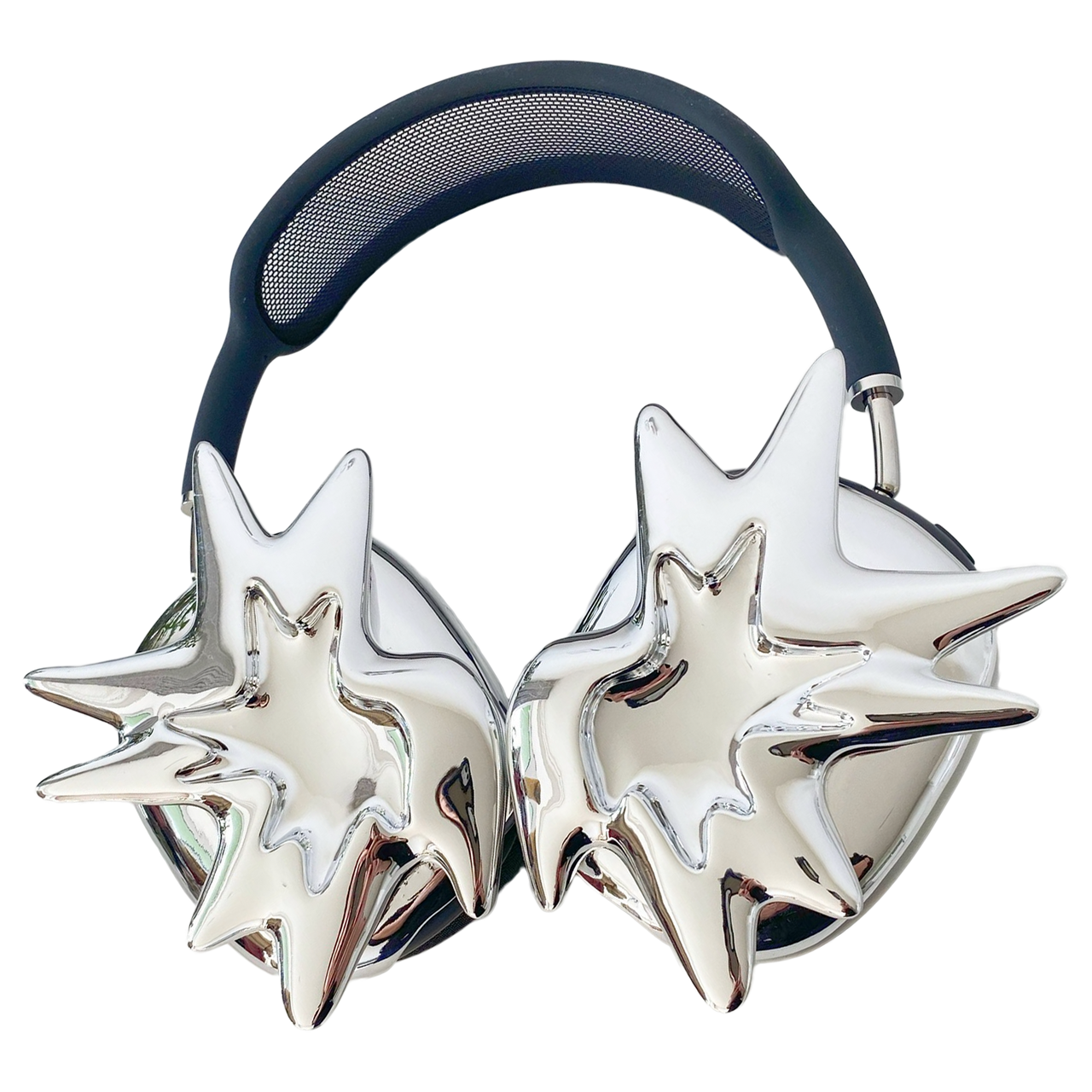 Martian-Apple Airpods Pro Max-Merging the artistry of 3D printing technology with the allure of celestial aesthetics, the “Martian” attachments are set to redefine your world, earthling. Get ready to revolutionize your AirPods Max experience with 'Martian' – the accessory that embodies a perfect balance of the present and future.-Meanie Project