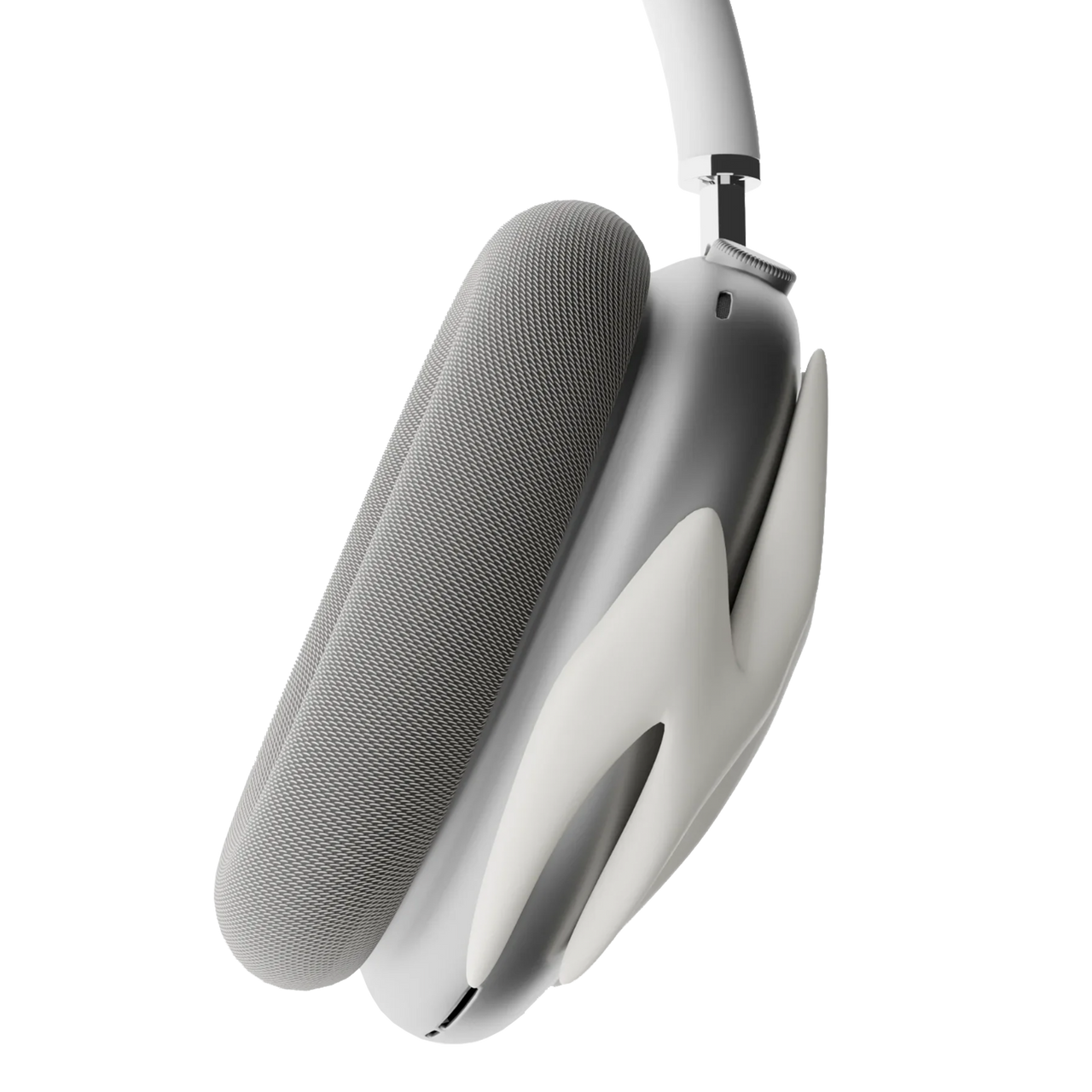 Synth-Apple Airpods Pro Max-Mimicking the intricate patterns of sound waves and synthesis, 'Synth' features an array of bold metallic spikes and flowing waveforms that capture a visual symphony and echo the dynamic essence of a synthesizer. Get ready to revolutionize your AirPods Max experience with 'Synth' – the accessory that embodies a perfect balance of the present and future.-Meanie Project